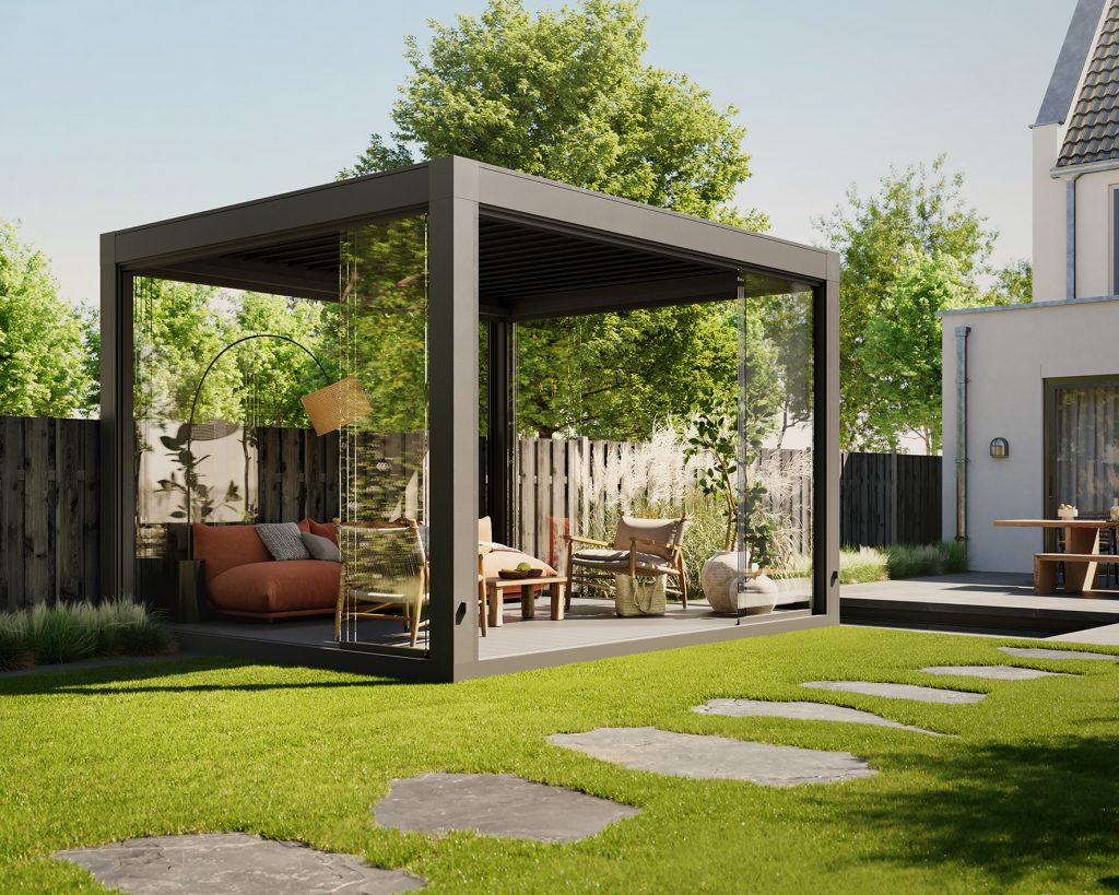 Start 7 Freistehende Premium Lamellendächer in Coburg – stilvolle Outdoor-Lösung für Garten und Terrasse